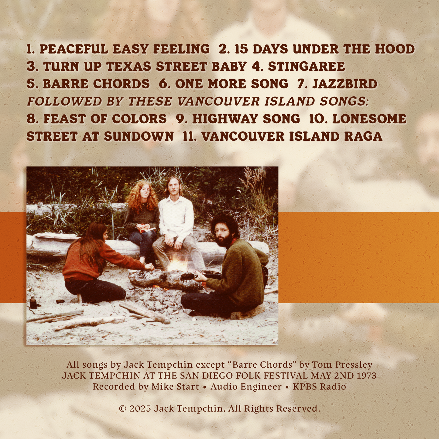 Ancient Artifacts — Jack Tempchin: Live in Concert 1972