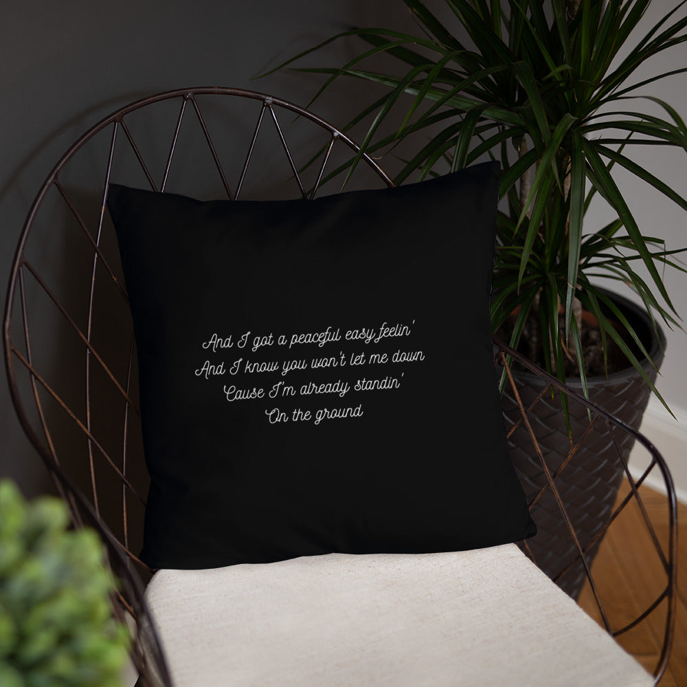 Peaceful Easy Feeling Lyrics Pillow