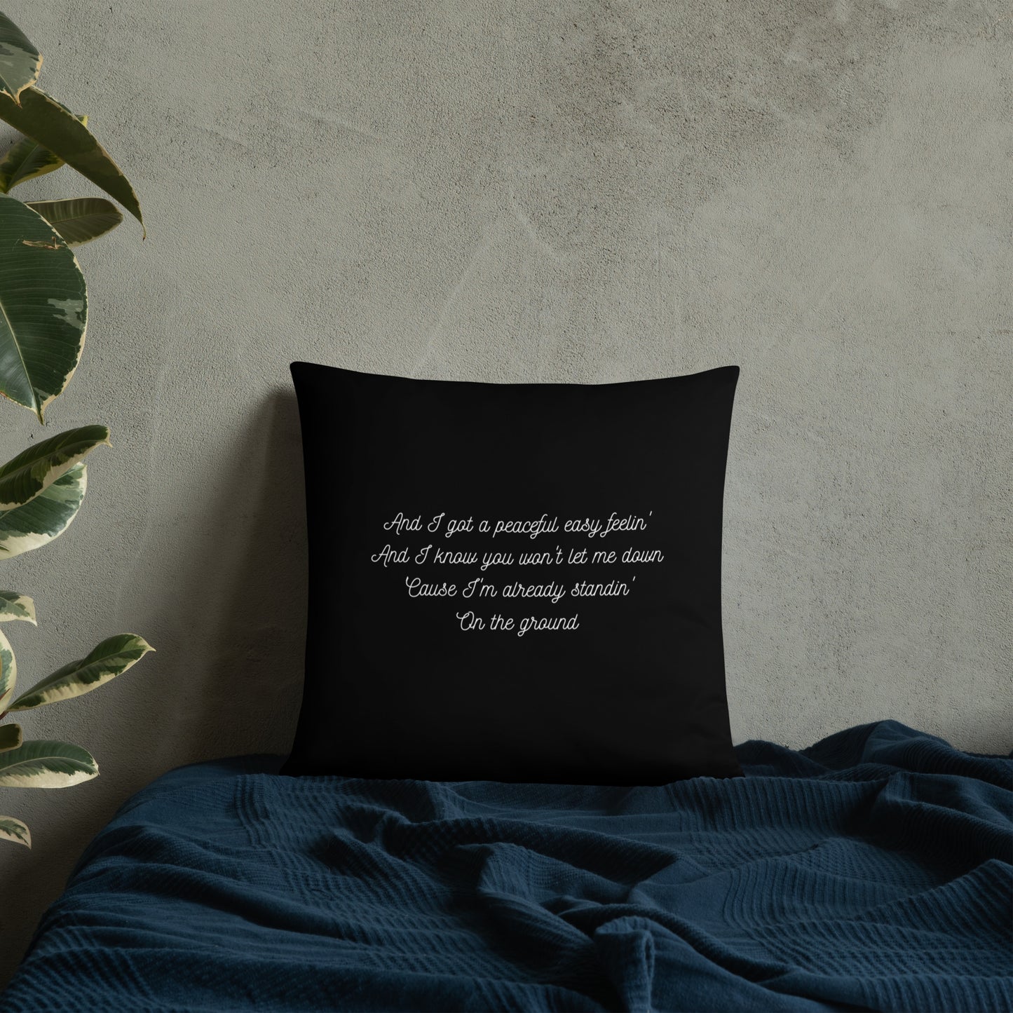 Peaceful Easy Feeling Lyrics Pillow