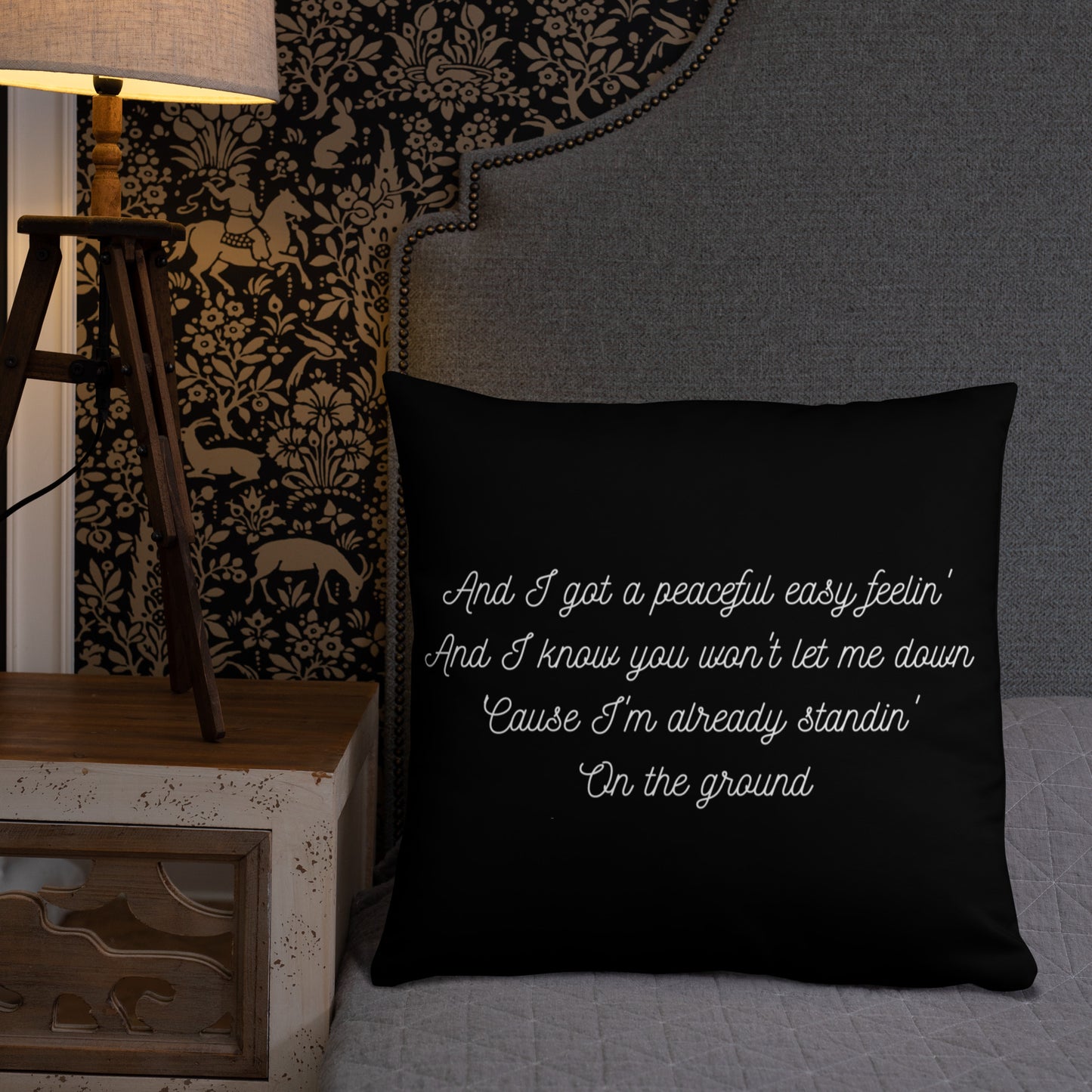 Peaceful Easy Feeling Lyrics Pillow