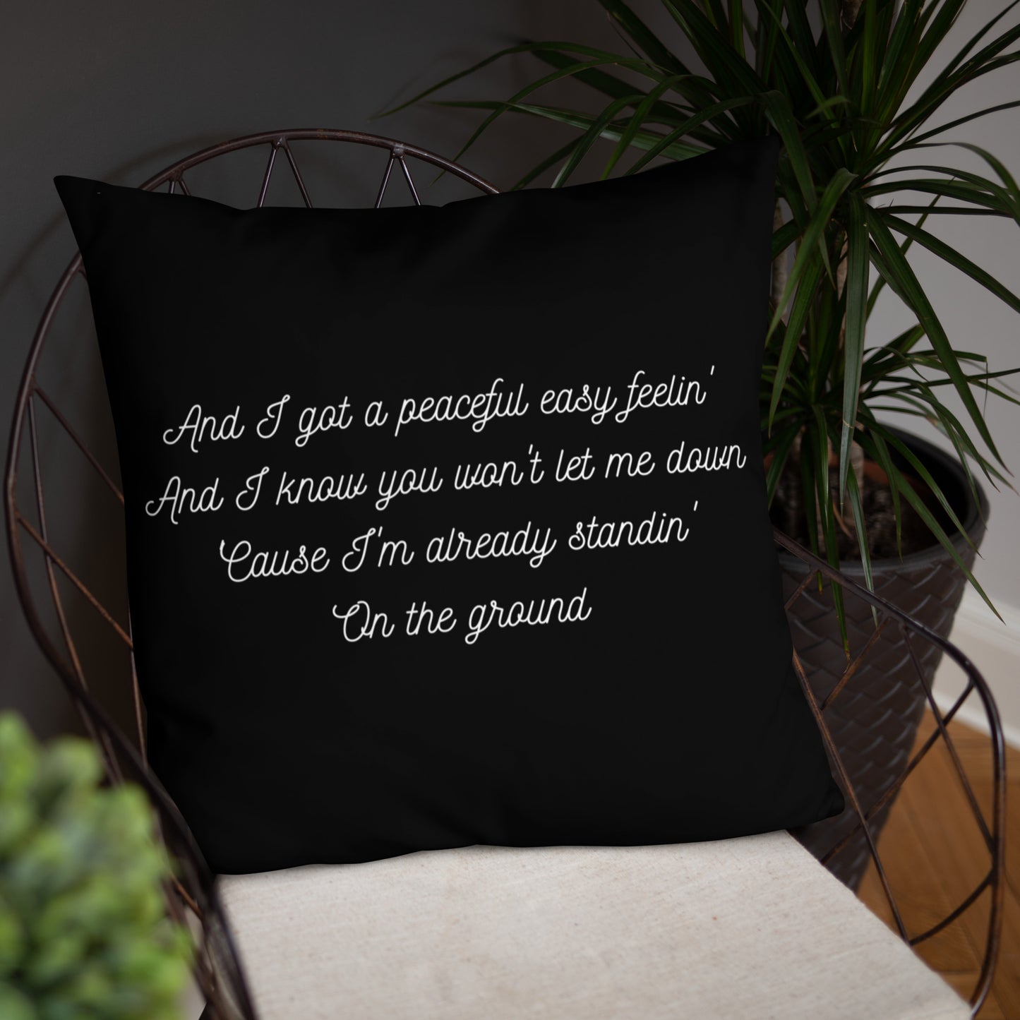 Peaceful Easy Feeling Lyrics Pillow