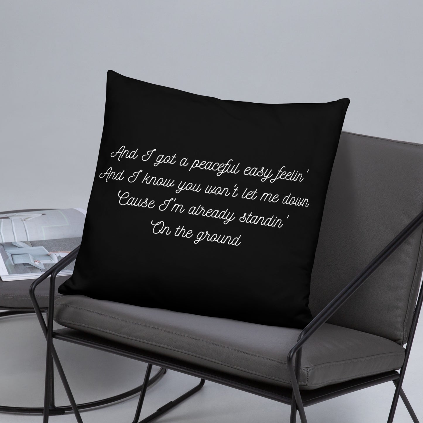 Peaceful Easy Feeling Lyrics Pillow