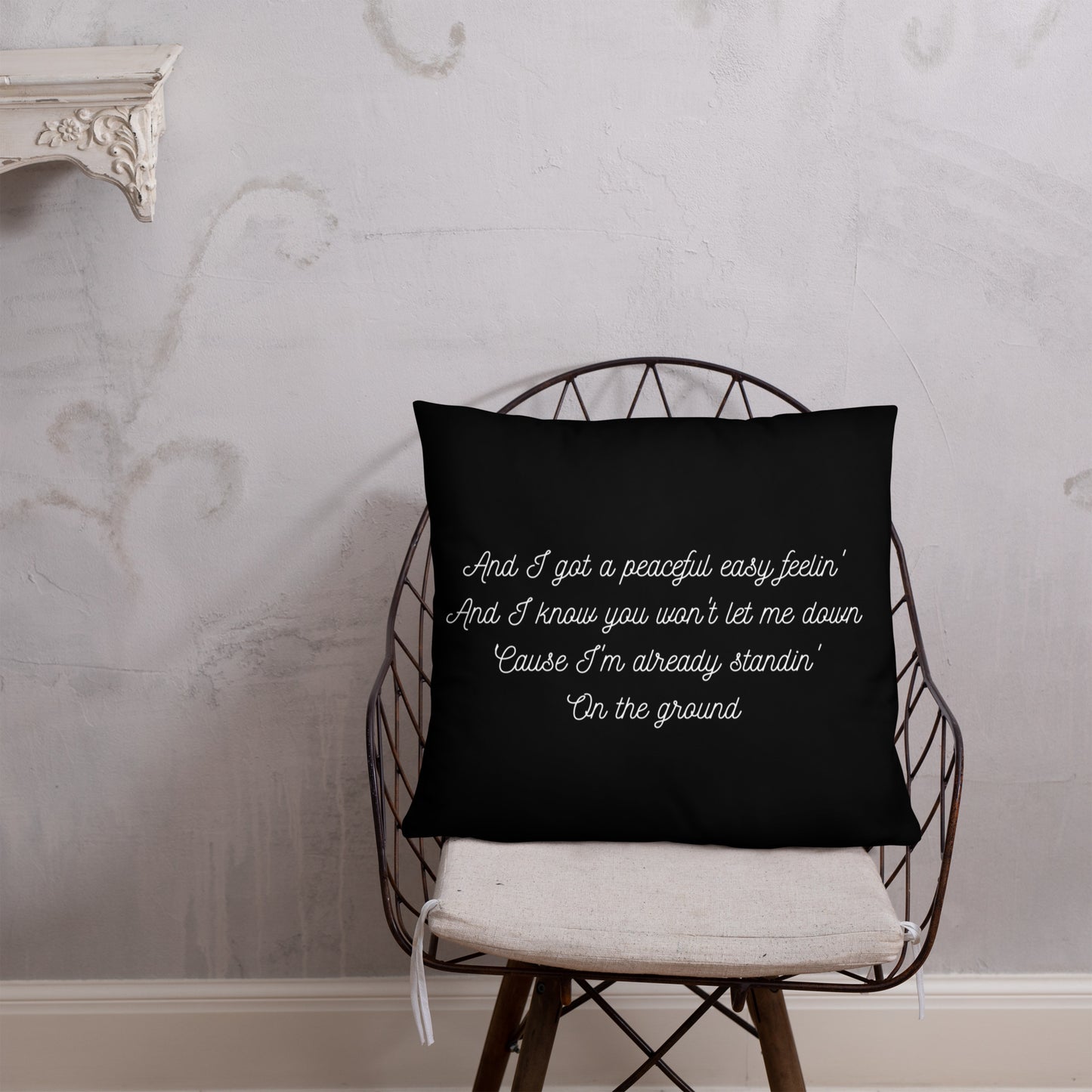 Peaceful Easy Feeling Lyrics Pillow