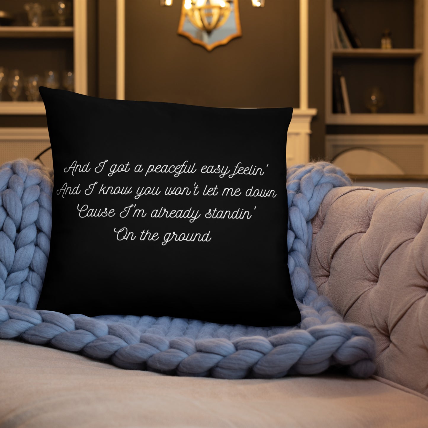 Peaceful Easy Feeling Lyrics Pillow