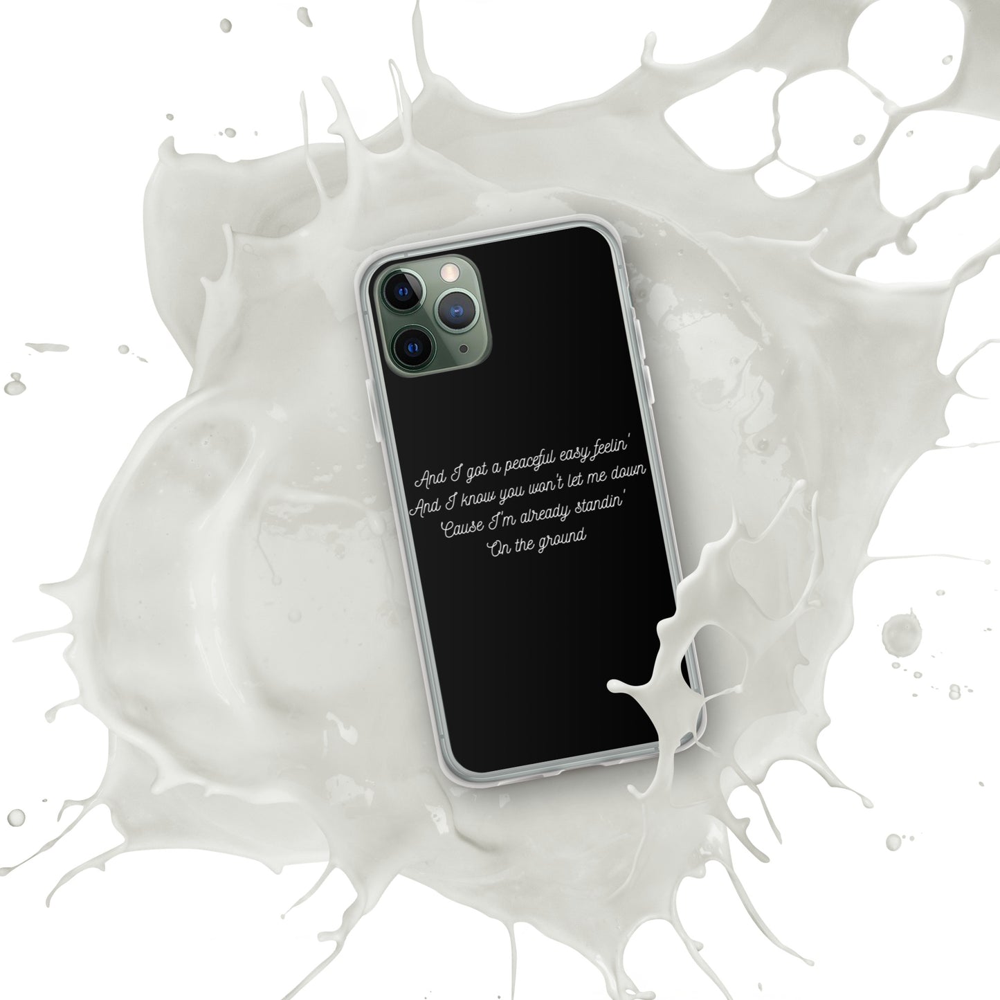 Peaceful Easy Feeling Lyrics iPhone Case