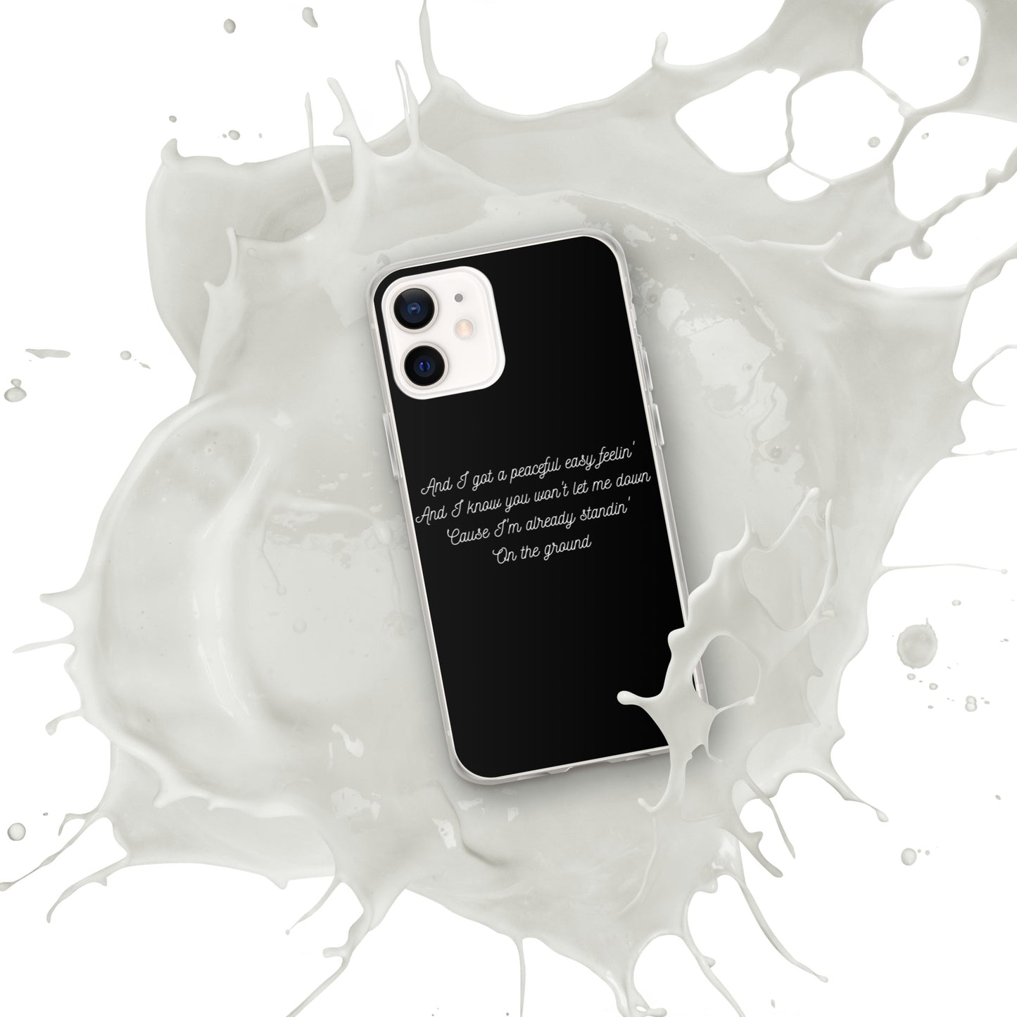 Peaceful Easy Feeling Lyrics iPhone Case