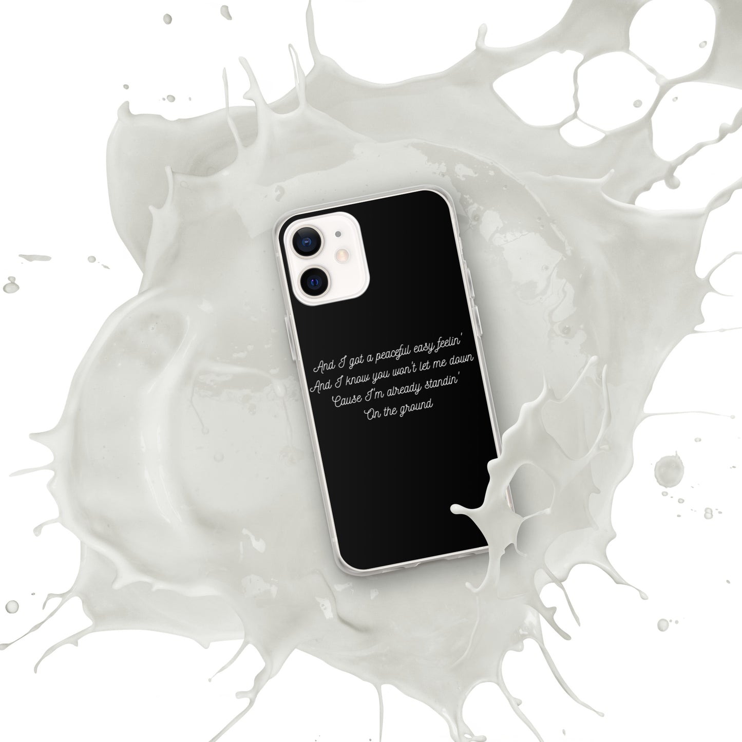 Peaceful Easy Feeling Lyrics iPhone Case