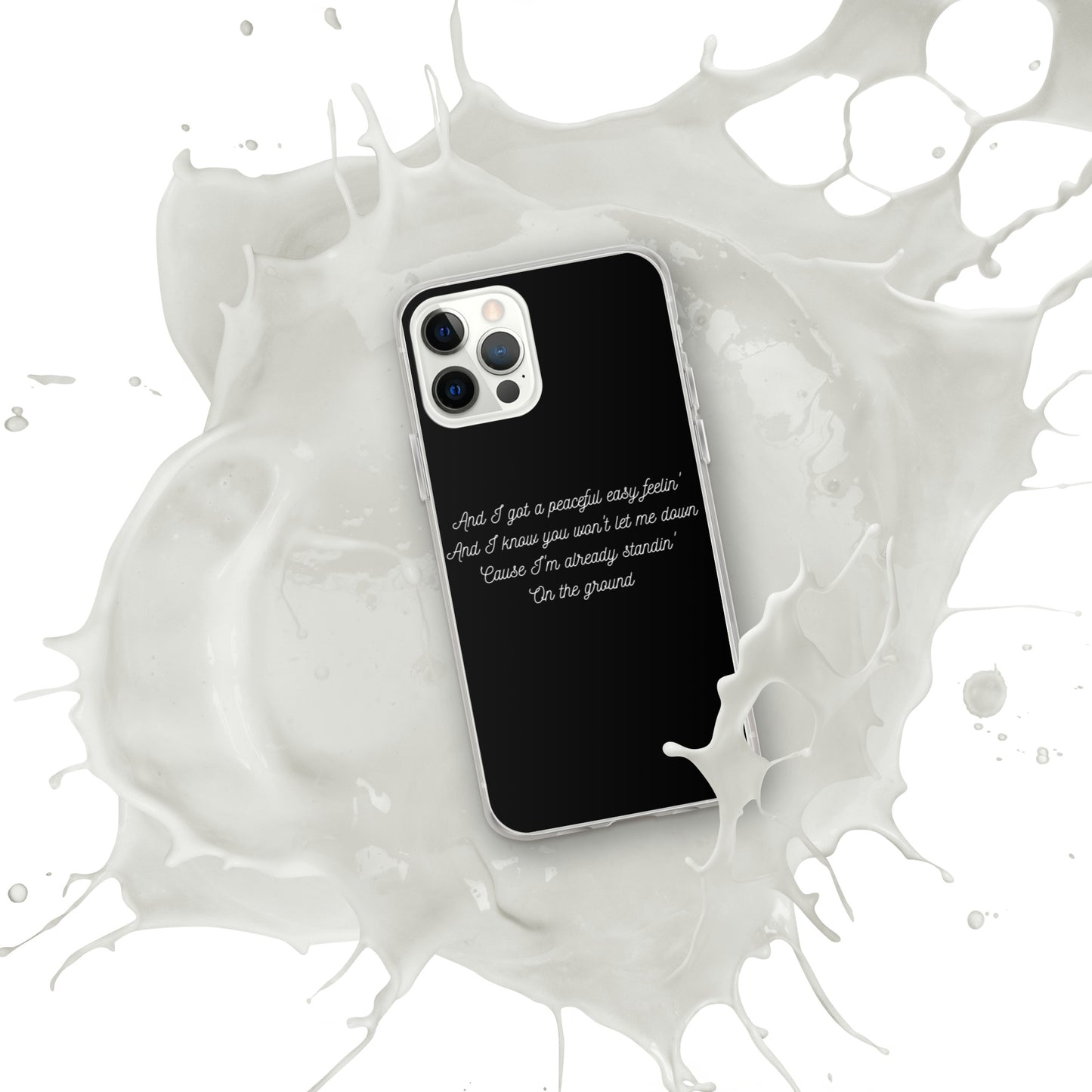 Peaceful Easy Feeling Lyrics iPhone Case