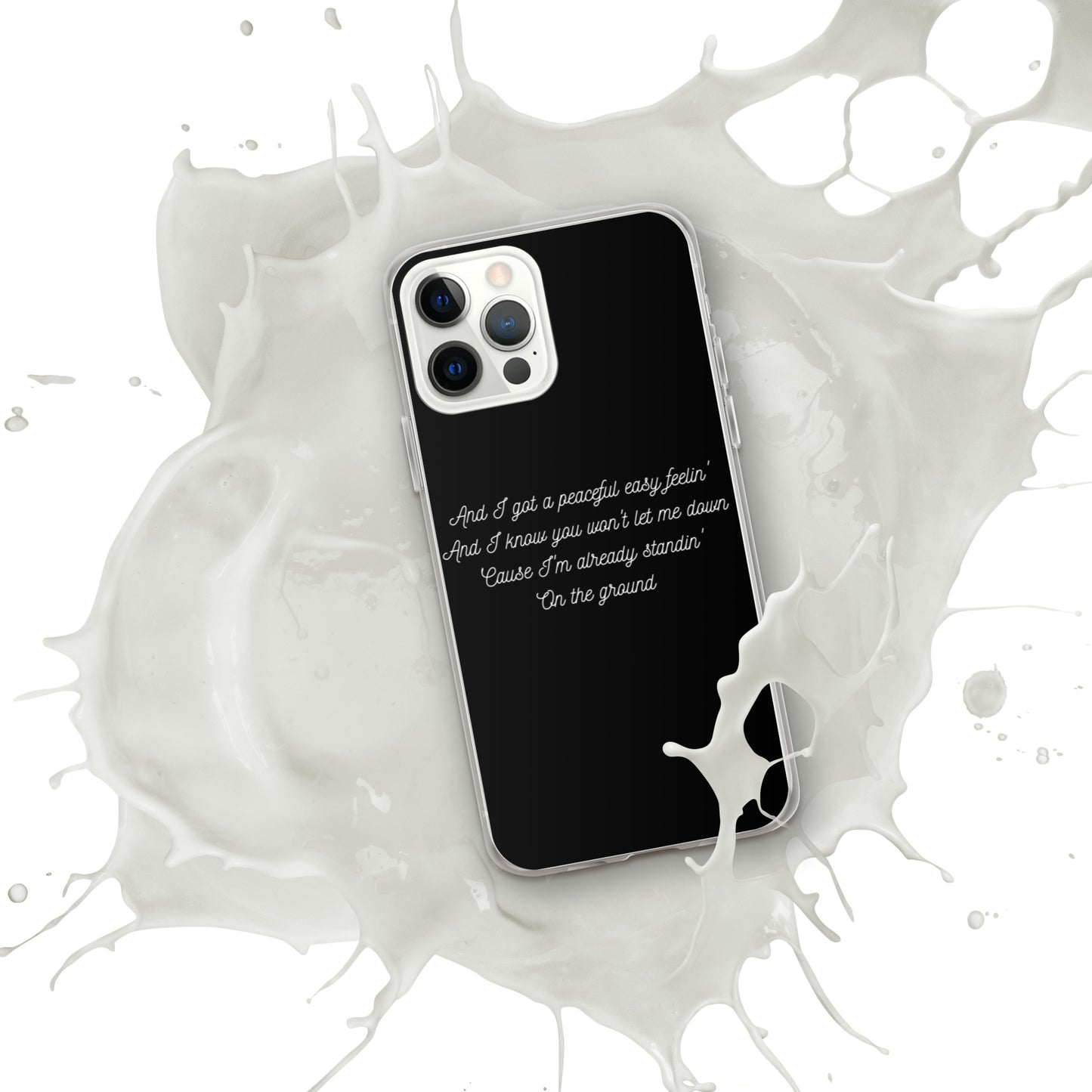 Peaceful Easy Feeling Lyrics iPhone Case
