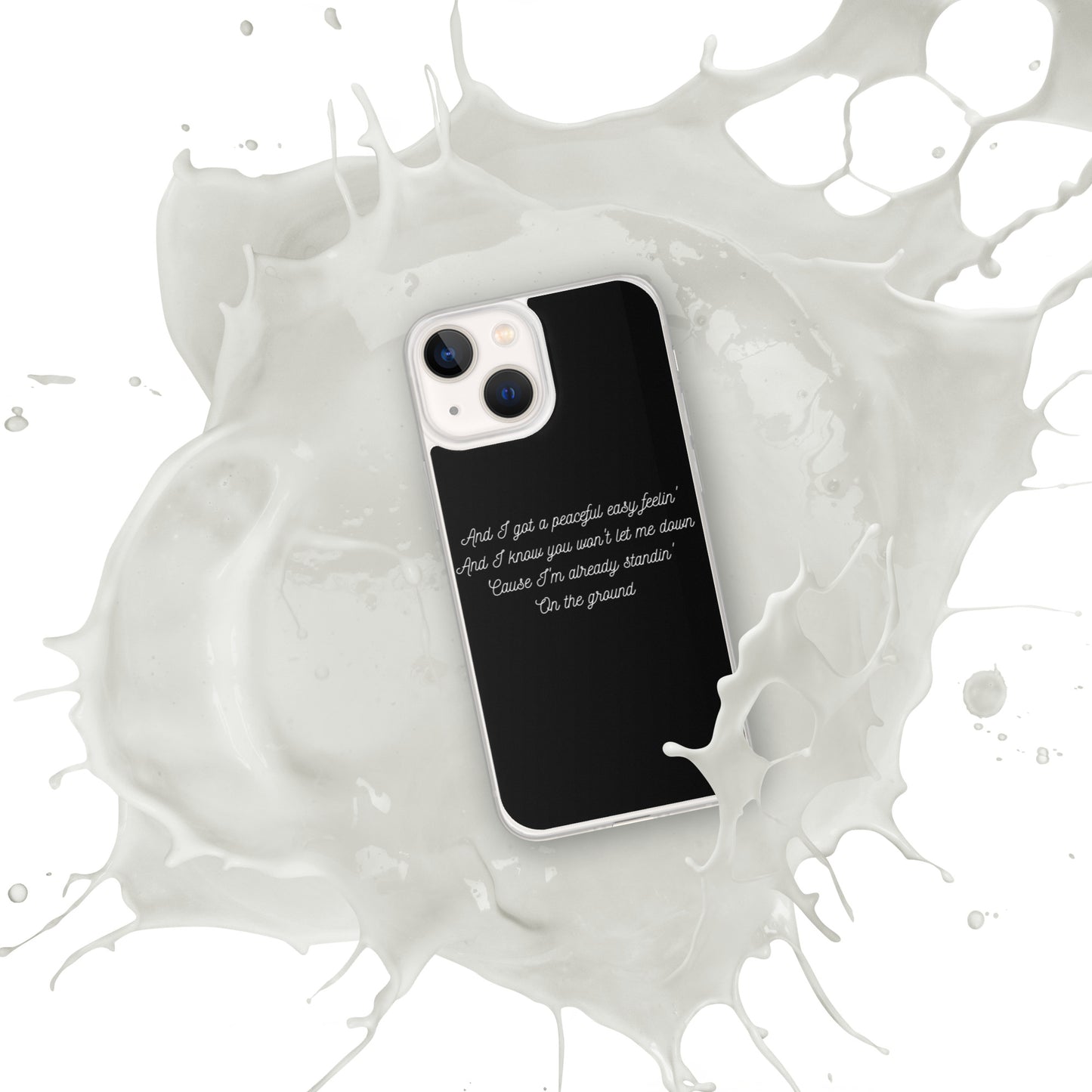 Peaceful Easy Feeling Lyrics iPhone Case