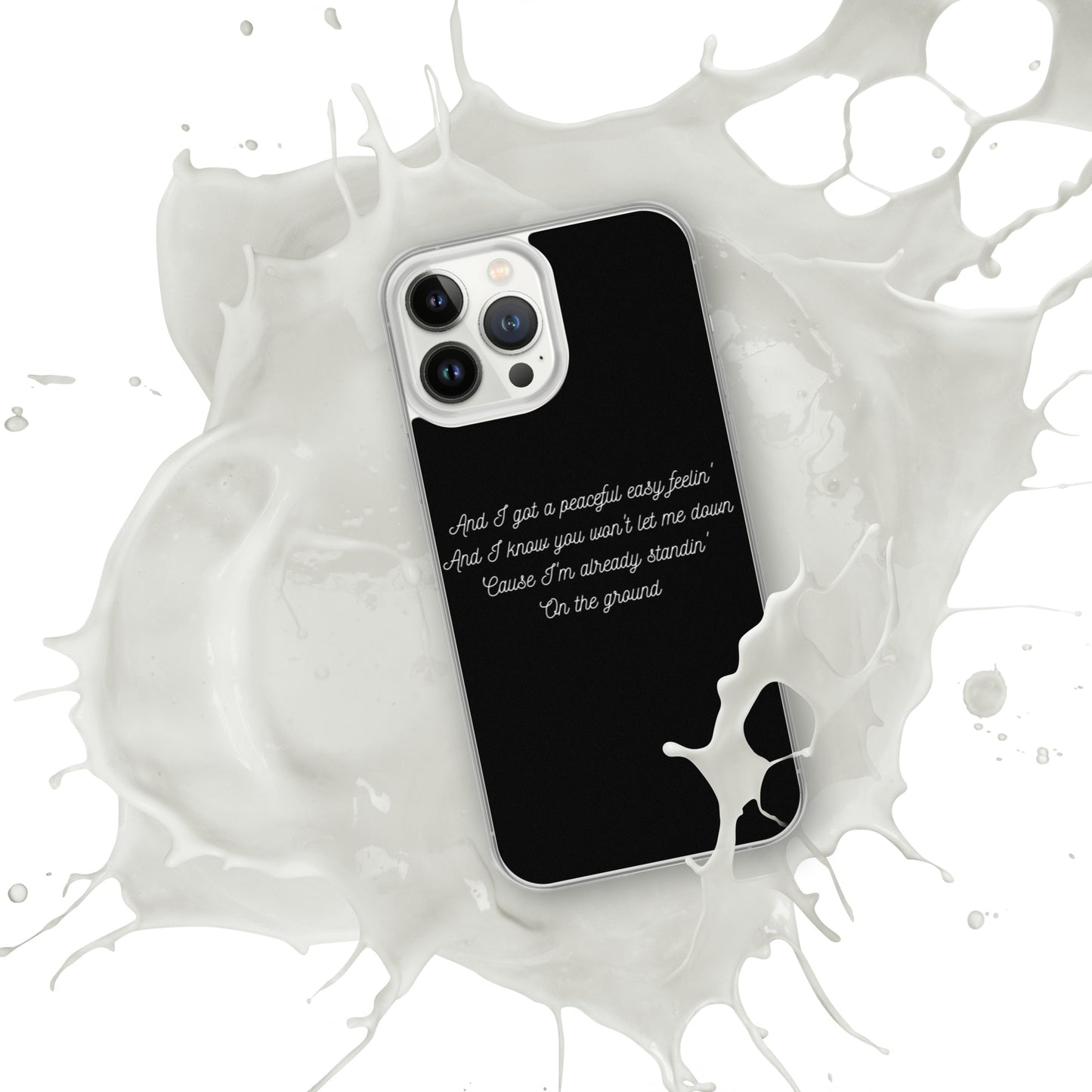 Peaceful Easy Feeling Lyrics iPhone Case