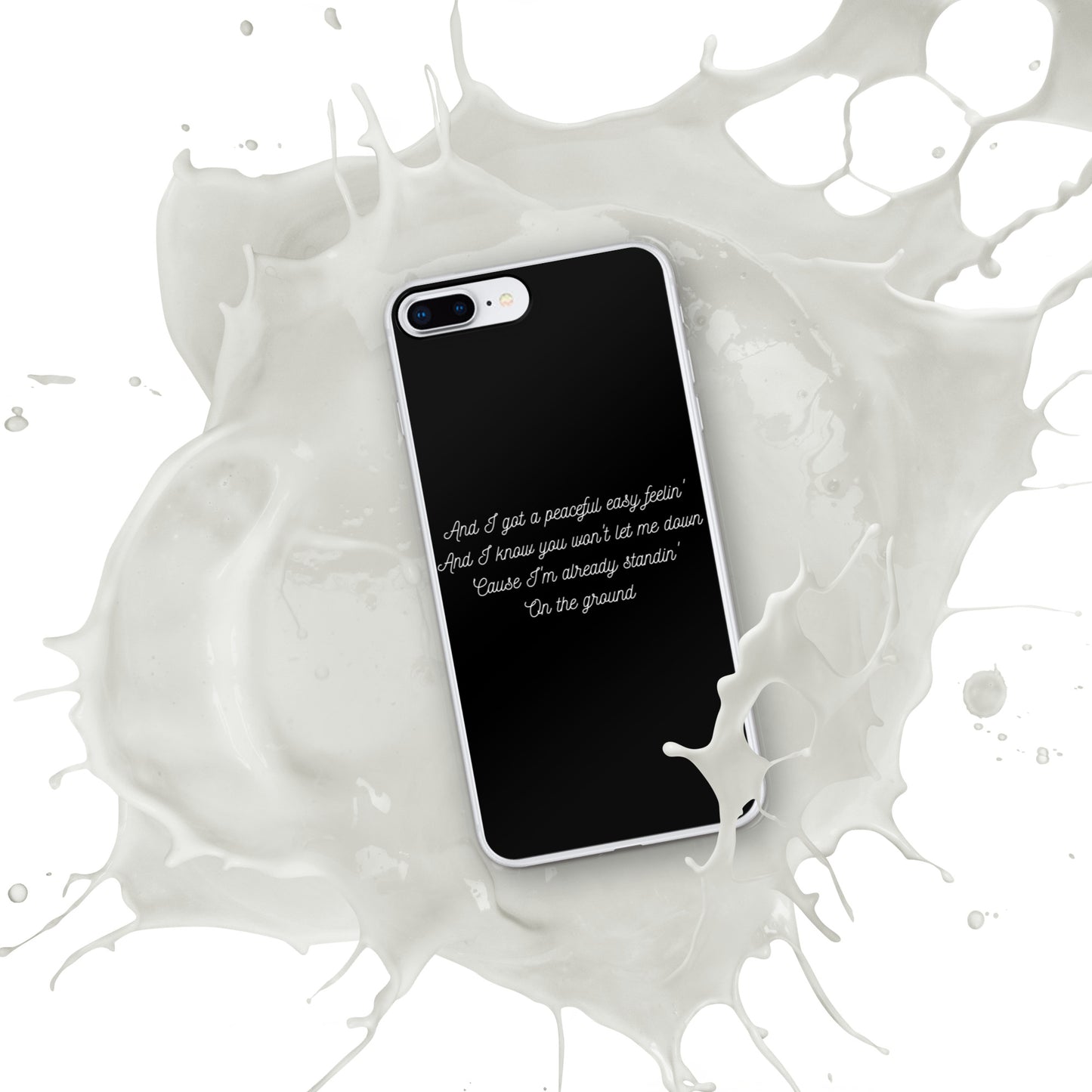 Peaceful Easy Feeling Lyrics iPhone Case