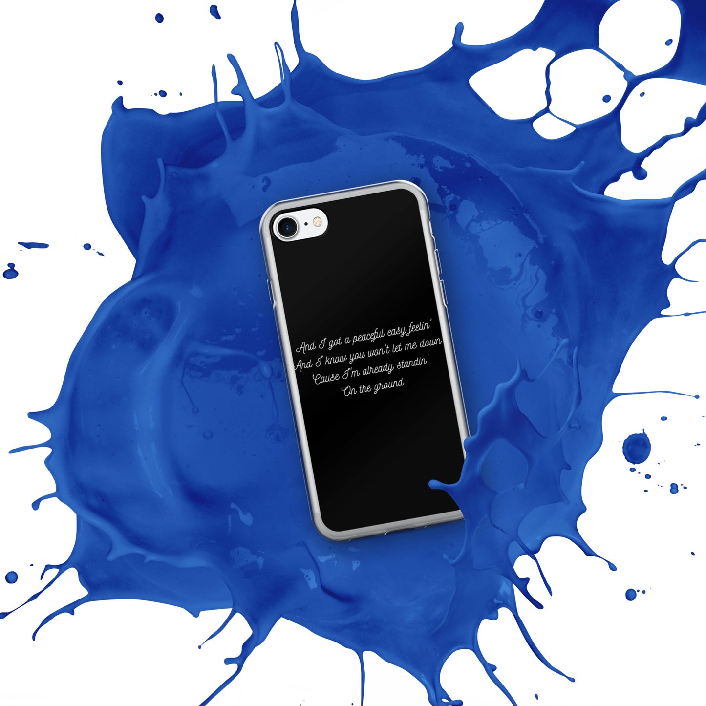 Peaceful Easy Feeling Lyrics iPhone Case
