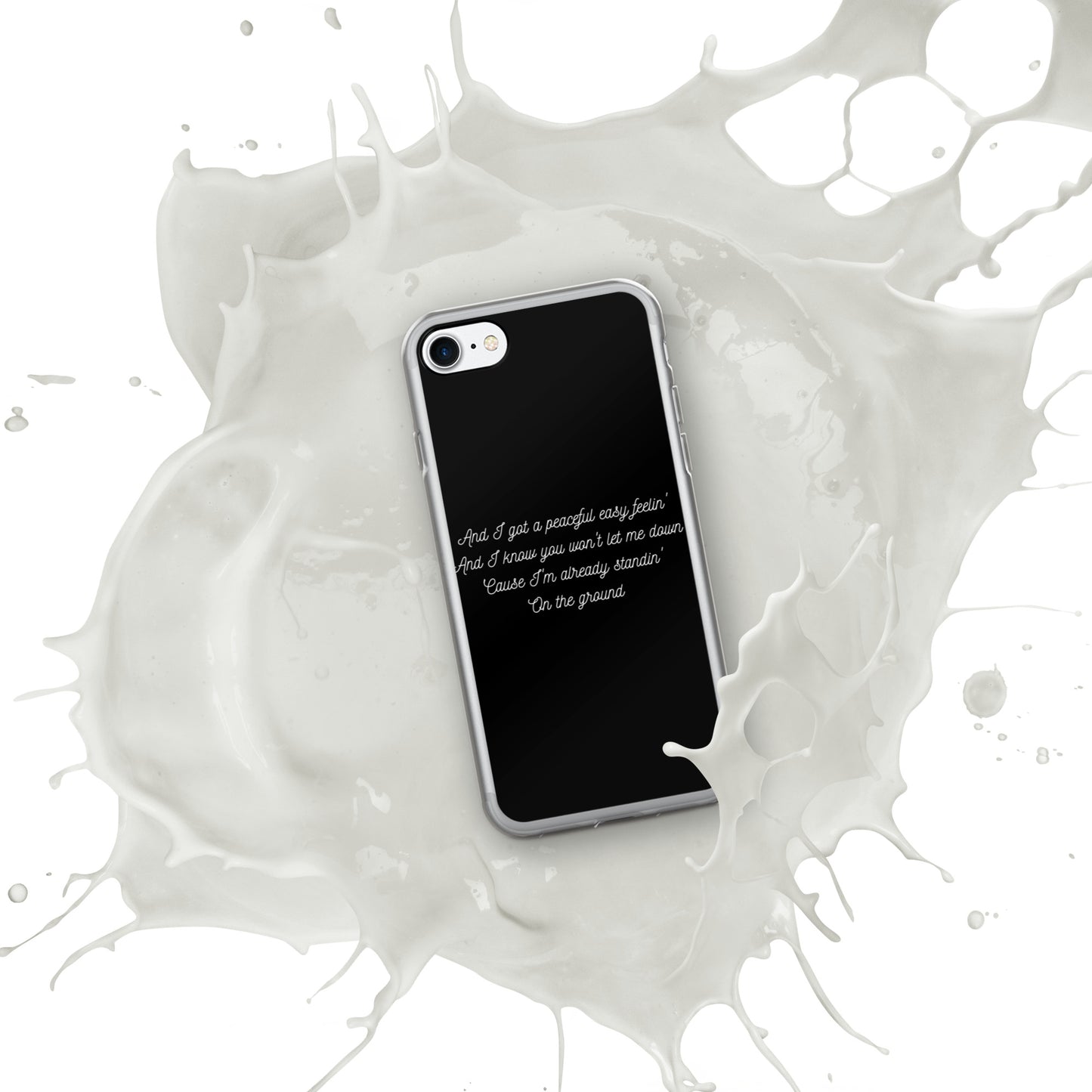 Peaceful Easy Feeling Lyrics iPhone Case