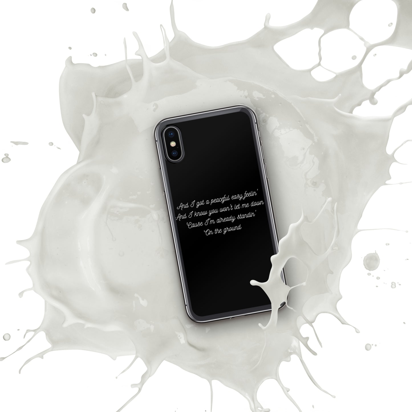Peaceful Easy Feeling Lyrics iPhone Case