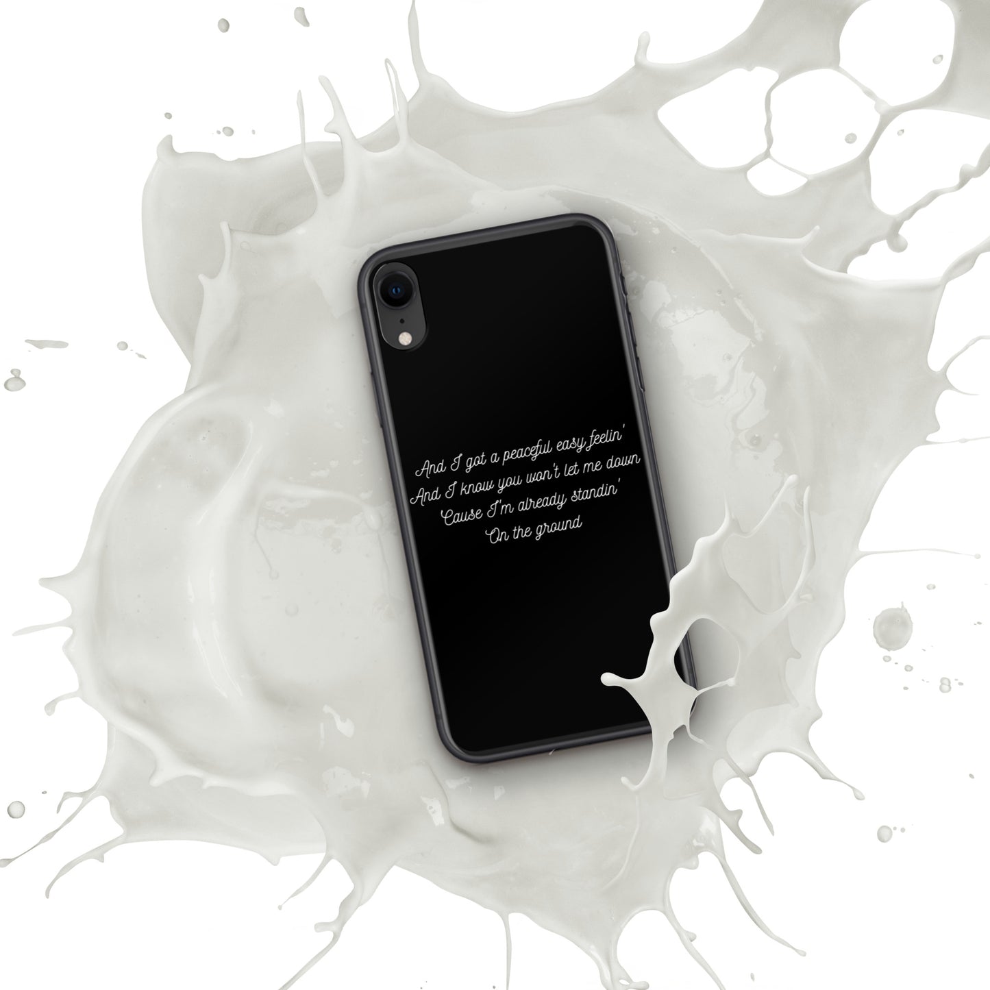 Peaceful Easy Feeling Lyrics iPhone Case