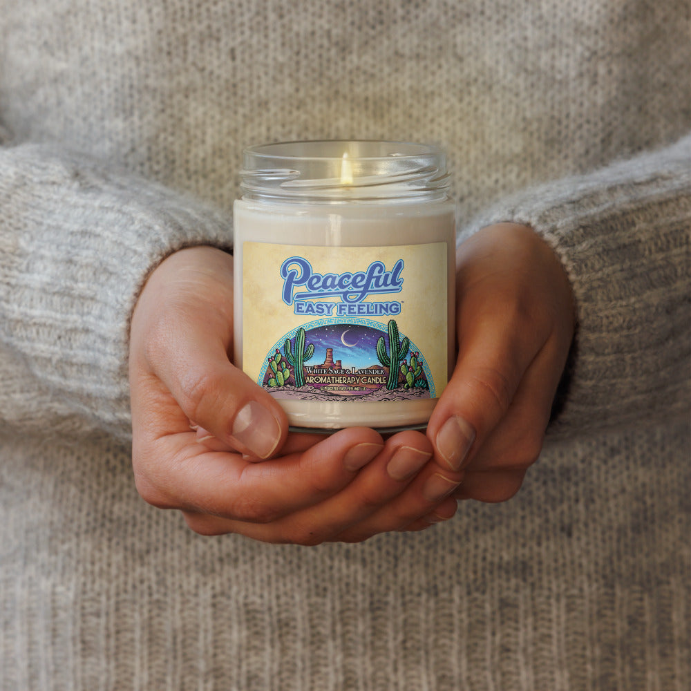 Peaceful Easy Feeling Aromatherapy Scented Soy Candle